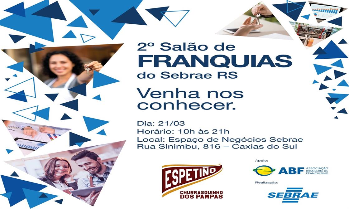 Espetiño no 2ºSalão de Franquias do SEBRAE RS