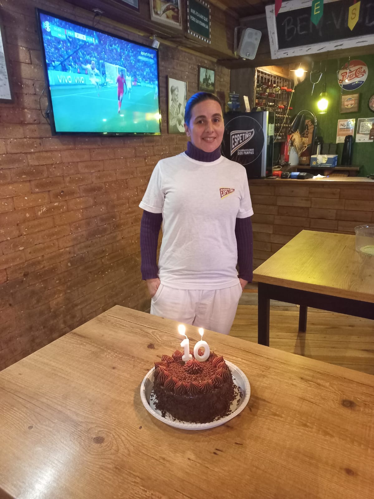 Aniversário de 10 anos de empresa - Restaurante Espetiño